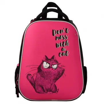 Ранец школьный Крэйзи кот обложка книги