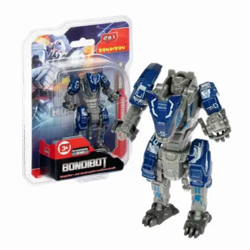 Трансформер 2в1 BONDIBOT робот-леопард обложка книги