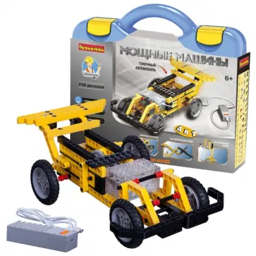 Конструктор Мощные машины. 4 в 1 обложка книги