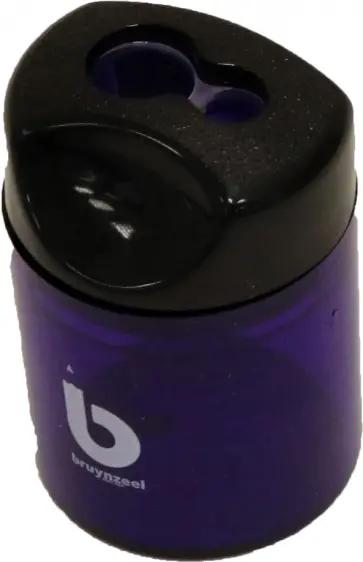 Точилка двойная с контейнером, в ассортименте обложка книги