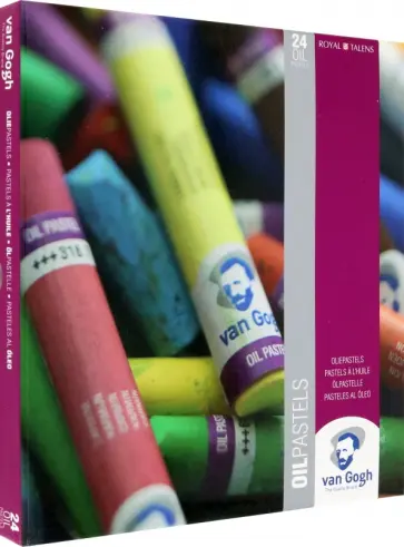 Набор масляной пастели Van Gogh базовый, 24 цвета Набор масляной пастели Van Gogh базовый, 24 цвета обложка книги