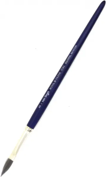 Кисть для акварели VanGogh 113C, №8, белка имитация, овальная (кошачий язычок) Кисть для акварели VanGogh 113C, №8, белка имитация, овальная (кошачий язычок) обложка книги