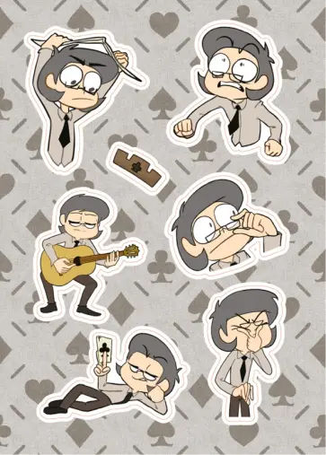 Федор Нечитайло - Лист Стикеров 13 Карт. Куромаку. Земля Королей Федор Нечитайло - Лист Стикеров 13 Карт. Куромаку. Земля Королей обложка книги