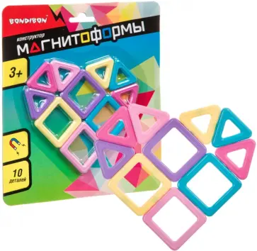 Конструктор Магнитоформы набор 10 мини-деталей Конструктор Магнитоформы набор 10 мини-деталей обложка книги