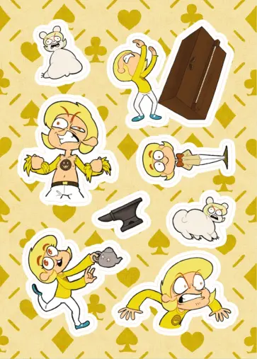 Федор Нечитайло - Лист Стикеров 13 Карт. Феликс. Земля Королей Федор Нечитайло - Лист Стикеров 13 Карт. Феликс. Земля Королей обложка книги