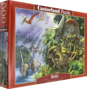Puzzle-500 Долина динозавров Puzzle-500 Долина динозавров обложка книги