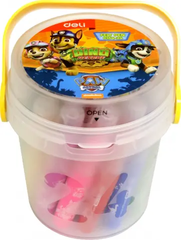 Фломастеры Paw Patrol, 24 цвета обложка книги