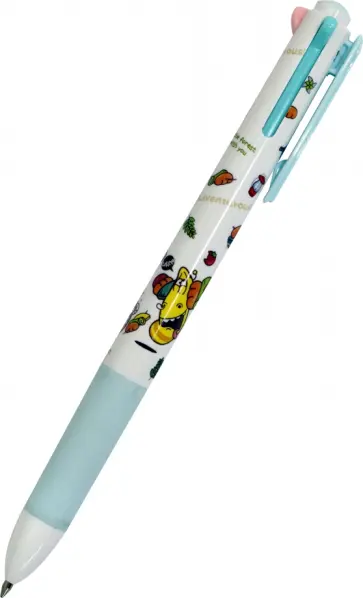 Ручка шариковая автоматическая Larva, четырехцветная, в ассортименте обложка книги