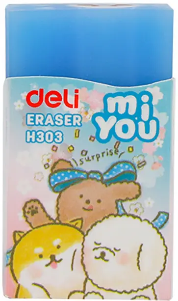 Ластик MiYou, в ассортименте обложка книги