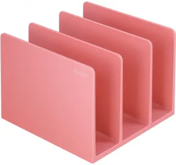 Подставка-ограничитель для книг Nusign, розовая обложка книги