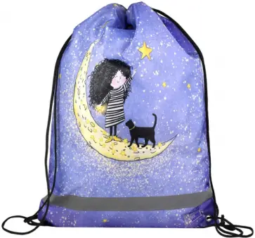 Мешок для сменной обуви Девочка обложка книги