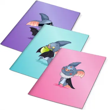 Обложки для тетрадей Супер Мышь, 3 штуки Обложки для тетрадей Супер Мышь, 3 штуки обложка книги