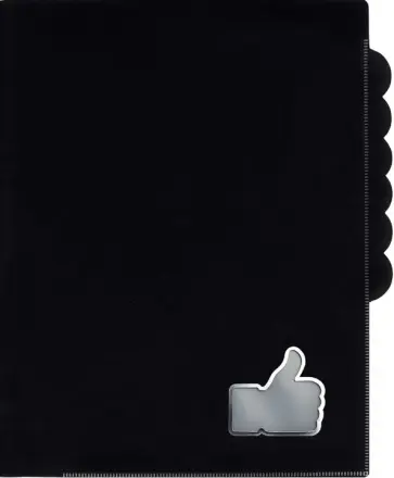 Папка для документов Палец обложка книги