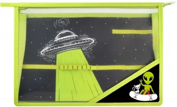 Папка для уроков труда НЛО, А4 обложка книги