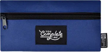 Пенал школьный Будь собой, синий обложка книги