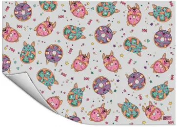 Плёнка цветная для уроков труда Корги обложка книги