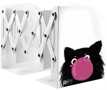 Подставка для книг и учебников Хип хоп команда, металлическая обложка книги