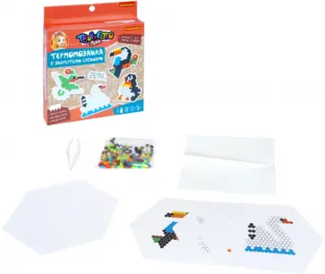 Термомозаика с закрытыми бусинами. Виды птиц обложка книги