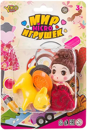 Набор куколка с кошкой, 4 предмета обложка книги