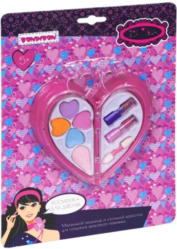 Набор детской декоративной косметики Eva Moda, Сердце обложка книги