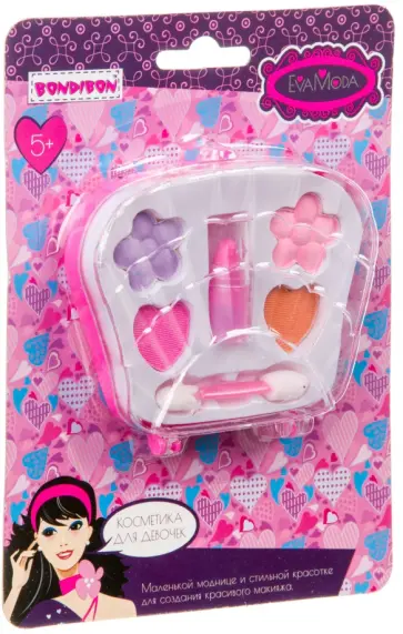 Набор детской декоративной косметики Eva Moda, Сумочка обложка книги