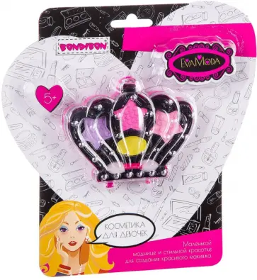 Набор детской декоративной косметики Eva Moda, Корона обложка книги