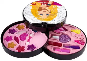 Набор детской декоративной косметики Eva Moda, Косметичка-диск обложка книги