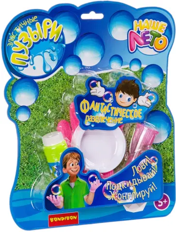 Набор Эластичные мыльные пузыри Наше Лето обложка книги