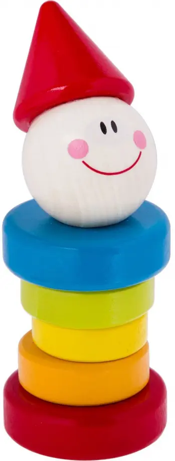 Деревянная пирамидка Клоун обложка книги