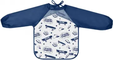 Фартук для уроков труда и рисования Скейт паттерн обложка книги