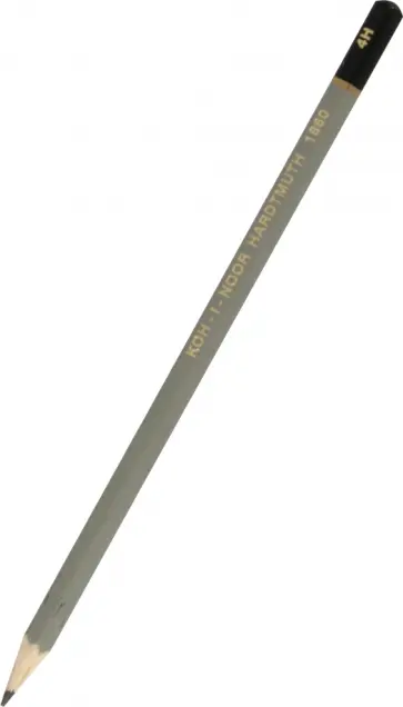 Карандаш чернографитный, 4H обложка книги