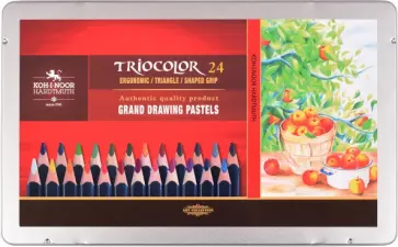 Карандаши цветные Jumbo Triocolor, 24 цвета обложка книги