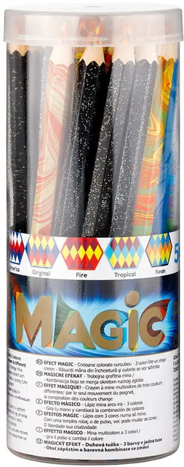 Карандаши многоцветные Jumbo Magic, 30 штук обложка книги