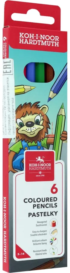 Карандаши цветные