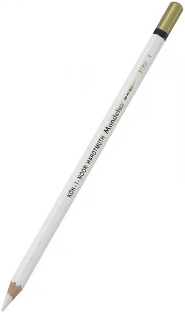 Карандаш акварельный Mondeluz 3720/1, титановый белый обложка книги