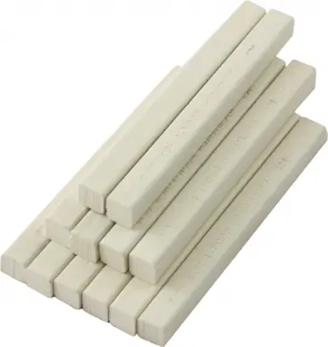 Пастель масляная твердая 8100/101, титановый белый, 12 штук обложка книги