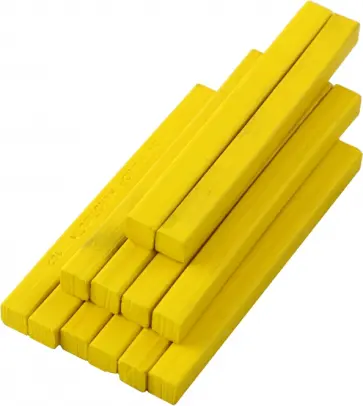 Пастель масляная твердая 8100/102, титановый хром желтый светлый, 12 штук обложка книги