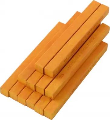 Пастель масляная твердая 8100/116, хром оранжевый, 12 штук обложка книги