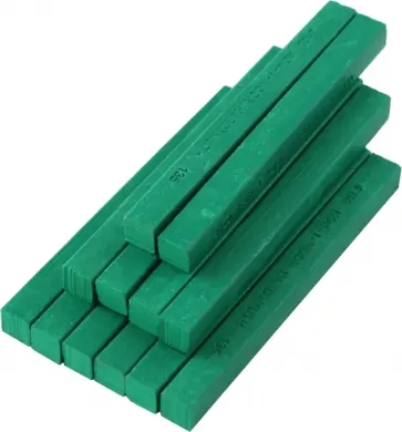 Пастель масляная твердая 8100/135, хром зеленый светлый, 12 штук обложка книги