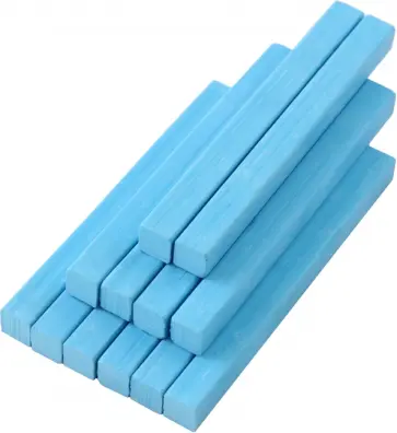 Пастель масляная твердая 8100/136, кобальт синий светлый, 12 штук обложка книги