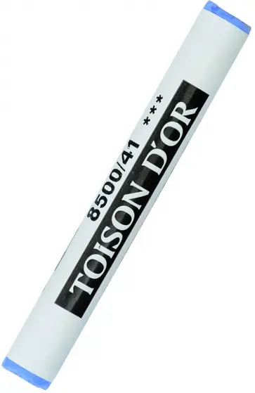 Пастель сухая Toison d`Or Soft 8500/41, ультрамарин синий светлый обложка книги
