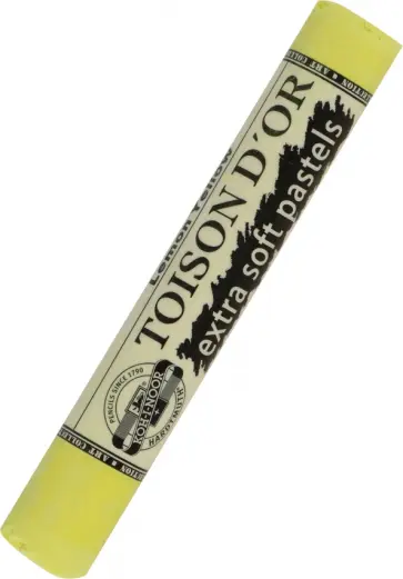Пастель сухая Toison d`Or Extra Soft 8550/36, лимонный желтый обложка книги