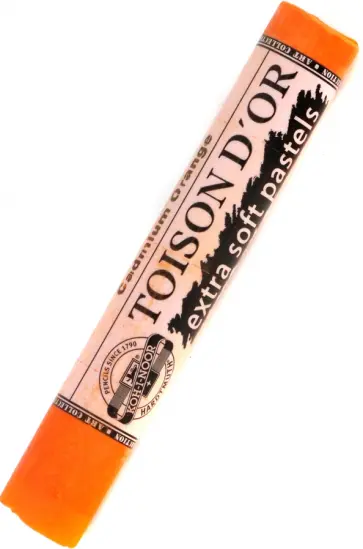 Пастель сухая Toison d`Or Extra Soft 8550/40, кадмий оранжевый обложка книги