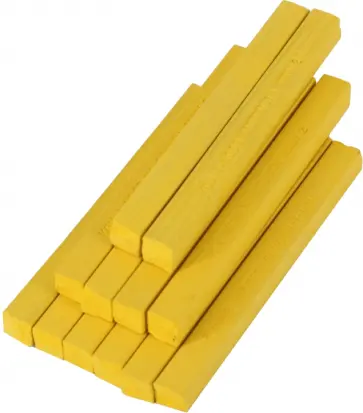 Пастель сухая Toison D`Or 8580/2, хром желтый, 12 штук обложка книги