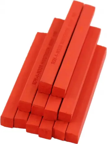 Пастель сухая Toison D`Or 8580, киноварь, 12 штук обложка книги