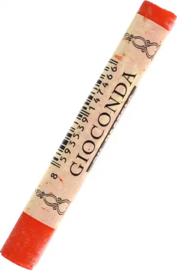Пастель масляная художественная круглая Gioconda 8300/05, красновато-оранжевый обложка книги