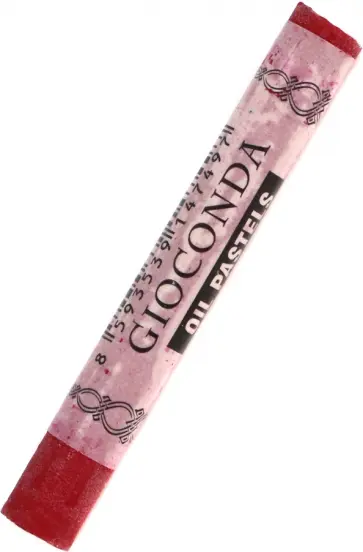 Пастель масляная художественная круглая Gioconda 8300/08, бордовый обложка книги