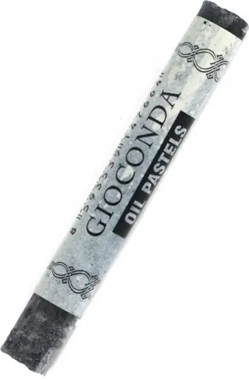 Пастель масляная художественная круглая Gioconda 8300/36, сажа слоновой кости обложка книги