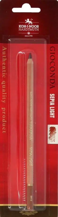 Сепия светлая в карандаше Gioconda обложка книги