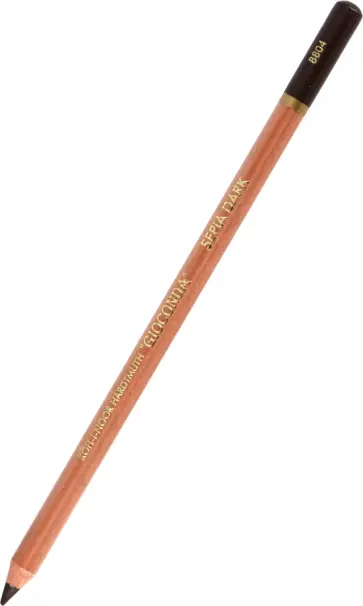 Сепия темная в карандаше Gioconda обложка книги